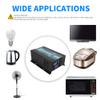WZRELB 500W 24V 120V Pure Sine Wave Solar Power Inverter With Remote Control Switch view 3