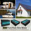 WZRELB 3000watt Pure Sine Wave Inverter 12V DC to 120V AC 60HZ with LED Display Wireless Remote Controller Car Inverter Generator (RBP300012VCRT) view 3
