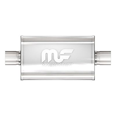 Magnaflow 12219 Satin Stainless Steel 3 Center Oval Muffler by Magnaflow