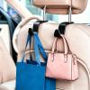 4 Pack Car Back Seat Headrest Hook Hanger for Purse Grocery Bag Handbag Hat, Purse Hook for Car with Clip view 2