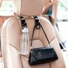4 Pack Car Back Seat Headrest Hook Hanger for Purse Grocery Bag Handbag Hat, Purse Hook for Car with Clip view 4