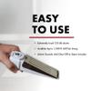 SABRE 120 dB Wedge Door Stop Security Alarm, Extremely Loud Wireless Alarm Siren Audible Up To 1,500 Ft., Non-Skid Pad, Compact Alarm Great for Home, Travel, Apartment or Dorm view 2