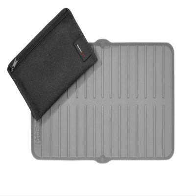 WeatherTech FlexTray - Silicone Multi-Use Protection Tray - Grey Tray + Storage Bag