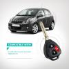New Uncut Keyless 3 Button Remote Head Key Fob for Toyota Scion MOZB41TG 4D67 Chip; by AutoKeyMax (Pair) view 3