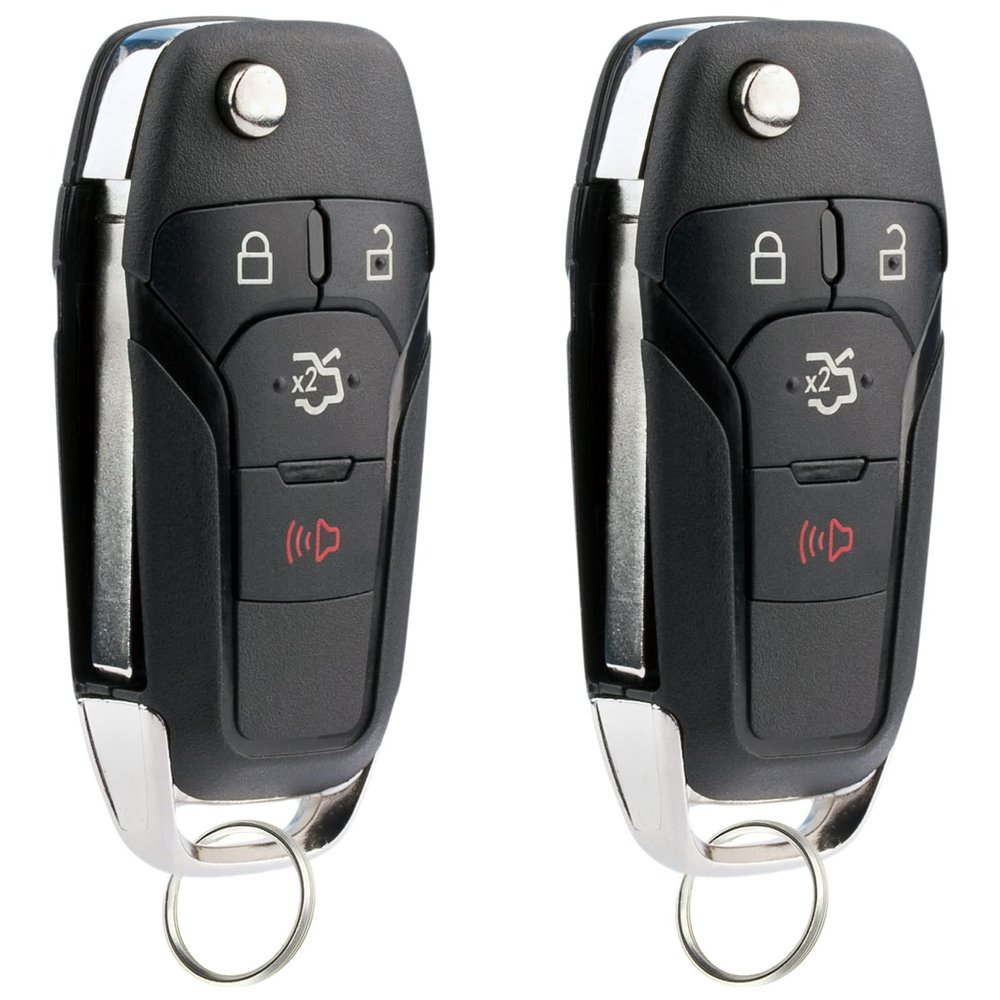 2X USARemote Flip Key for 2013 2014 2015 2016 Ford Fusion Keyless Entry Remote Fob (N5F-A08TAA 164-R7986)