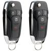 2X USARemote Flip Key for 2013 2014 2015 2016 Ford Fusion Keyless Entry Remote Fob (N5F-A08TAA 164-R7986) view 1