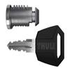 Thule One-Key System 2 Pack, Silver/Black view 1