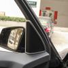 YUECHI ABS Chrome Car Door Tweeter Speaker Audio Decoration Frame Trim 2pcs for Mercedes Benz GLK X204 2009-2016 view 1
