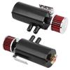 Baffled Oil Separator Catch Can Tank with Breather Filter 300ML Vented view 1