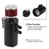 Baffled Oil Separator Catch Can Tank with Breather Filter 300ML Vented view 2