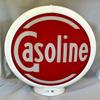 The Finest Website Inc. New Reproduction Gasoline Gas Pump Globe Already Assembled - White Outer Frame - Ships Free Next Business Day to Lower 48 States view 1