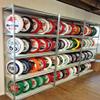 The Finest Website Inc. New Reproduction Gasoline Gas Pump Globe Already Assembled - White Outer Frame - Ships Free Next Business Day to Lower 48 States view 2