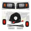 KEMIMOTO DS LED Light Kit Compatible with Club Car DS 1993 Newer Models, Golf Cart Street Legal LED Headlight Tail Light Kit for Gas Electric Models view 1