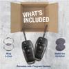 2X KeylessOption Key Fob Replacement for 2013 2014 2015 2016 Ford Fusion Remote, 4-Button N5F-A08TAA, Locksmith Required view 3