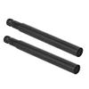 Valve Extender, 2Pcs Tube Valve Extenders Inner Tyre Valves Extension for Road Fixed Gear Tyre 60mm (Black) view 2