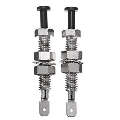 2Pcs Adjustable Car Truck Bonnet Alarm Hood Door Pin Switch 69mm Universal - Interior Parts Switches - 2 X Pin Switches