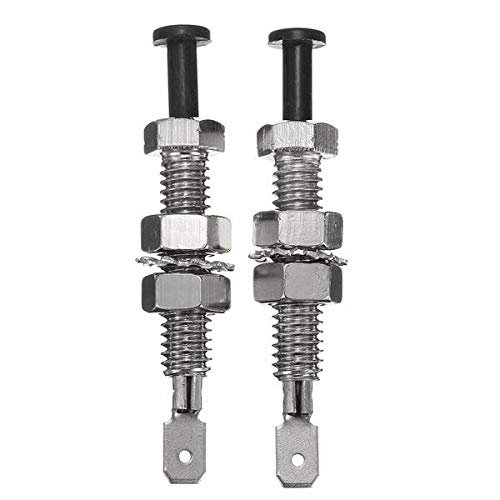 2Pcs Adjustable Car Truck Bonnet Alarm Hood Door Pin Switch 69mm Universal - Interior Parts Switches - 2 X Pin Switches