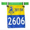 Nathan Race Number Belt, Atomic Blue, One Size view 1