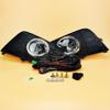 Fit for 2016 2017 2018 2019 Nissan Sentra/Sylphy Bumper Fog Lamp Assembly Driving Lights Complete Kit /1Set w/Bulb + Switch + Wire Harness + Bezel Bulb:H11 12V 55W HUAHEE_AP0441 view 2