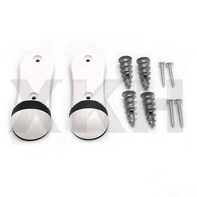 XKMT-1 Pair SKI SNOWBOARD Wall Mount Durable white plastic rotate rubber [B07MQBQN6B]