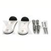 XKMT-1 Pair SKI SNOWBOARD Wall Mount Durable white plastic rotate rubber [B07MQBQN6B] view 4