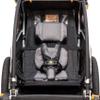 Burley Design Kids Bike Trailer & Stroller Seat Pad, Grey, One Size (960134) view 2
