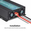 WZRELB 3000W 12V Pure Sine Wave Solar Power Inverter DC AC Converter (RBP300012W),Black view 4