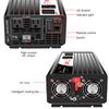 Xijia 2500W Solar Pure sine Wave Power Converter DC 24V to 110v 60HZ Solar Converter for Home Use car (DC24V (Range 20V-30V) 2500W) view 3