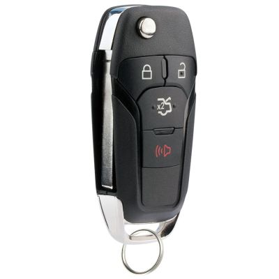 Flip Key for 2013-2016 Ford Fusion Keyless Entry Remote Fob (N5F-A08TAA 164-R7986)