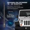 RYDONAIR Short Antenna Compatible with Jeep Wrangler 2007+ & Jeep Gladiator 2020+, Internal Copper Coil for Enhanced Reception, Car Wash Proof, 7 inches Rubber Antenna Replacement view 2