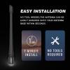 RYDONAIR Short Antenna Compatible with Jeep Wrangler 2007+ & Jeep Gladiator 2020+, Internal Copper Coil for Enhanced Reception, Car Wash Proof, 7 inches Rubber Antenna Replacement view 3