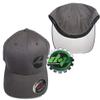Dodge Cummins Offset Logo Ball Cap hat Flexfit Fitted dk Gray Heather Denim l/XL view 2