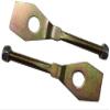 2 ATV Gokart Chain Adjuster Tensioner (8mm thread, 113mm long) for 12mm axles view 1
