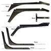 6 Piece Set of Top and Bottom Cabin Fairing Mounting Brackets - Passenger Side (Compatible with Volvo VNL 2004 - 2017) view 2