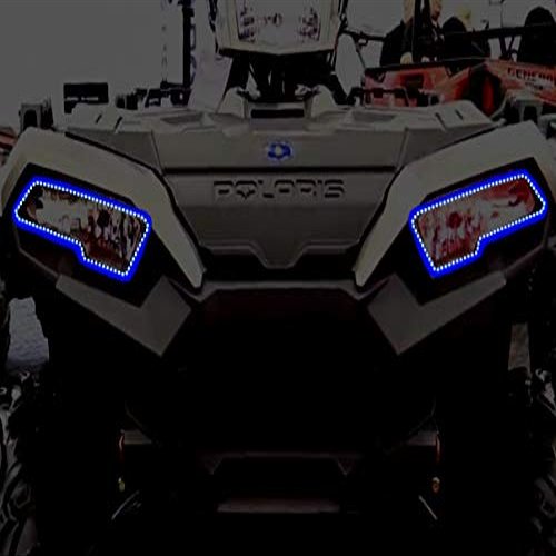 LED Halos Rings Blue 2017 2018 2019 Polaris Sportsman 850/1000