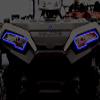 LED Halos Rings Blue 2017 2018 2019 Polaris Sportsman 850/1000 view 1