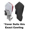 Oceansouth Custom Fit Full Covers for Mercury Outboard Engine (250-450HP/PRO XS 4STR V8 4.6L(from 2018 up to 2024), Leg Length:30") view 2
