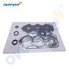 OVERSEEE 6K5-W0001-00 Gasket Kit for Yamaha Parsun Powetec 60HP 2stroke Outboard Engine view 2