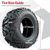 GTW Barrage 20 Inch Mud/Off-Road Golf Cart Tire | 20x10-10 | 4-Ply | Self-Cleaning Tread | Lift Kit Required | Universal Fitment with 10 inch Wheels view 2