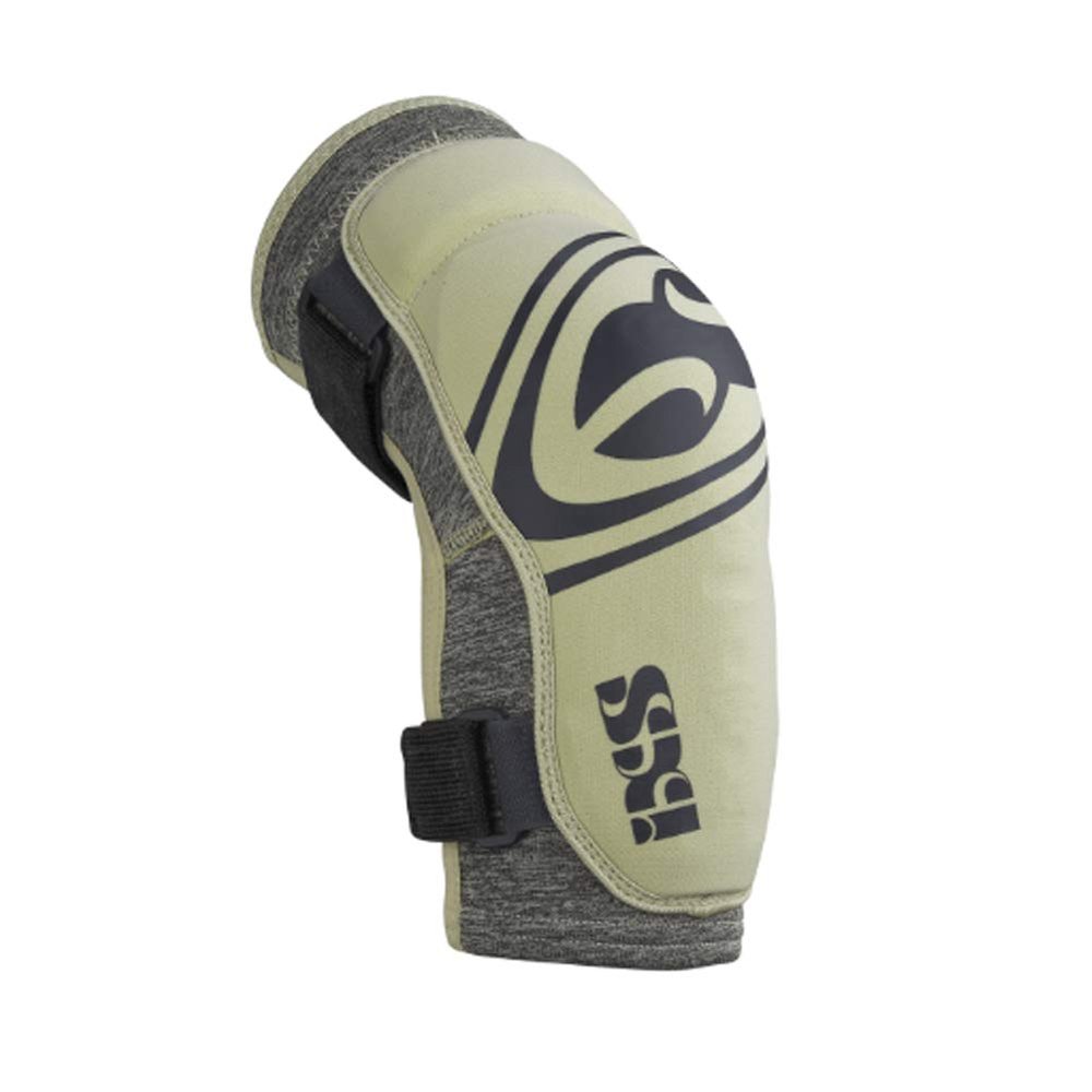 IXS Carve Evo+ Breathable Moisture-Wicking Padded Protective Elbow Guard, Elbow Protector, Elbow Sleeve, Elbow Pads Women & Men, Mountain Bike Pads, (Camel, S)
