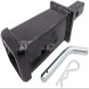Tow Hitch Reducer Adaptor 1-1/4" to 2" with 5/8" Safety Hitch PIN view 1