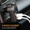 Ztylus Stinger Car Emergency Escape Tool, Spring-Loaded Window Breaker, Car Safety Hammer, Seatbelt Cutter and Window Glass Breaker, USB Car Charger, 2 USB Ports Max 2.4A (Black) view 4