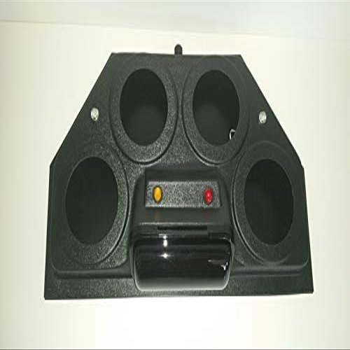 thunderbuckets Empty Golf CART UTV Overhead Stereo Console Radio housing Holds Four Speakers
