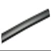 INNO XB115 Aero Reduced Noise Base Bars - 45-Inch (1 Bar) (Glass Blasted Black) view 1
