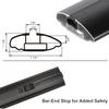 INNO XB115 Aero Reduced Noise Base Bars - 45-Inch (1 Bar) (Glass Blasted Black) view 4