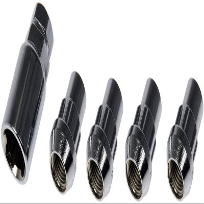 Dorman 712-628 Wheel Nut Lock Chrome Acorn Set M14-1.50 Compatible with Select Models, 4 Pack