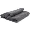 The Rag Company - Double Twistress (2-Pack) Professional Korean 70/30 Blend, Twist Loop Microfiber Drying Towels Car Detailing, Lint-Free, Streak-Free, Multipurpose Use, 850gsm, 20in x 24in, Grey view 1