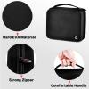 Case for Halo Bolt 58830/57720 mWh Portable Phone Laptop Charger Car Jump Starter, Power Bank Storage Holder with Mesh Pocket for AC Outlet, Car Charger and Accessories (Not for Halo Bolt Air) view 3