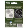 Plasticolor 000652R01 Jeep Logo Auto Car Truck SUV Cup Holder Coaster 2-Pack , Black view 4