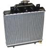 Caltric Radiator Compatible with Polaris Sport 400L 400-L 1996-1998 / Sport 400 1999 view 2
